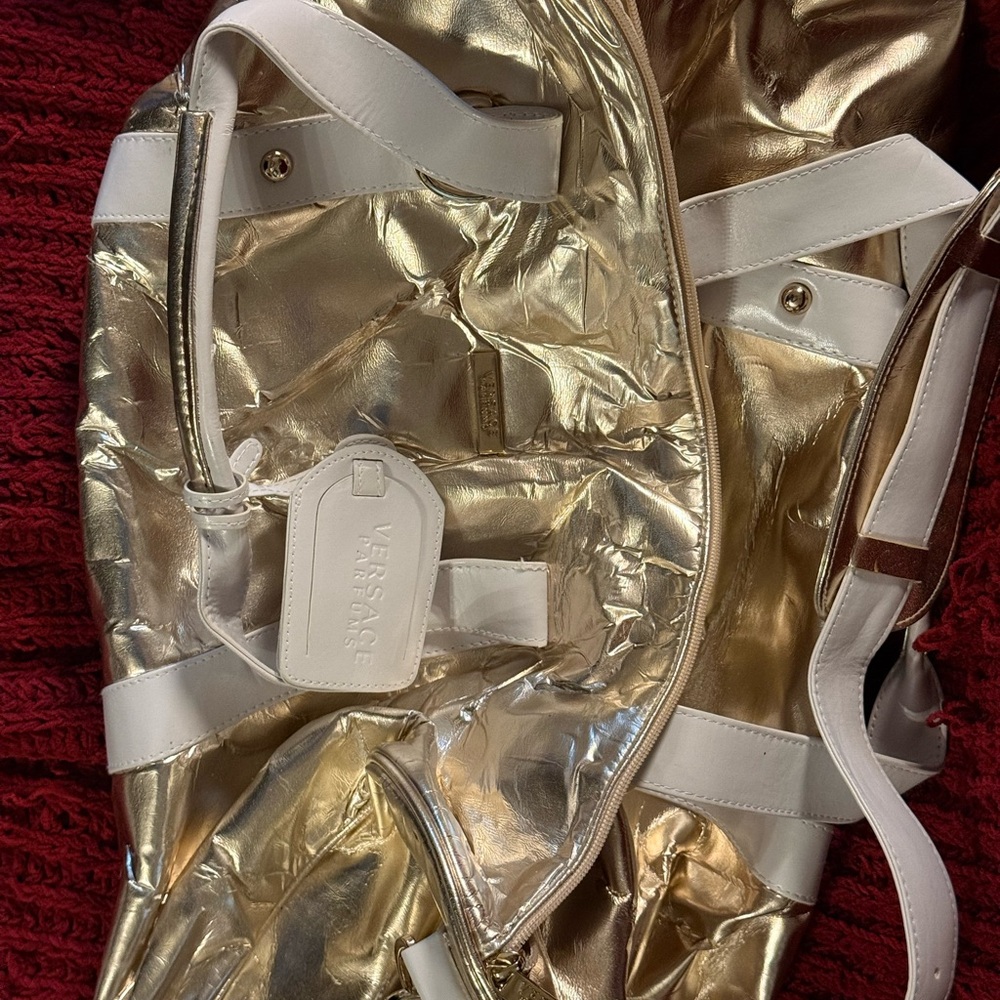 Versace Parfums Gold and White Accessory